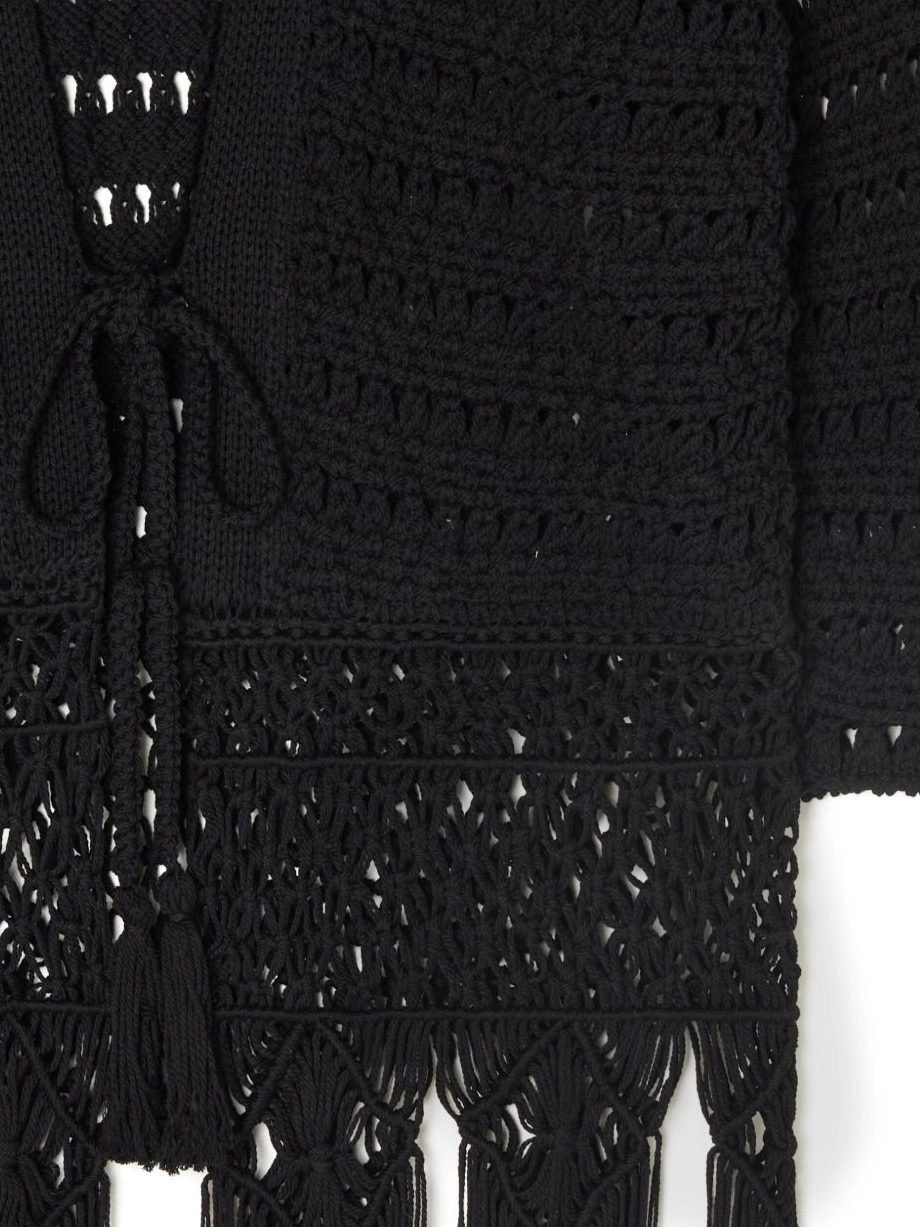 Cheap fringed India Women Letter Love cardigan To Alanui 0630